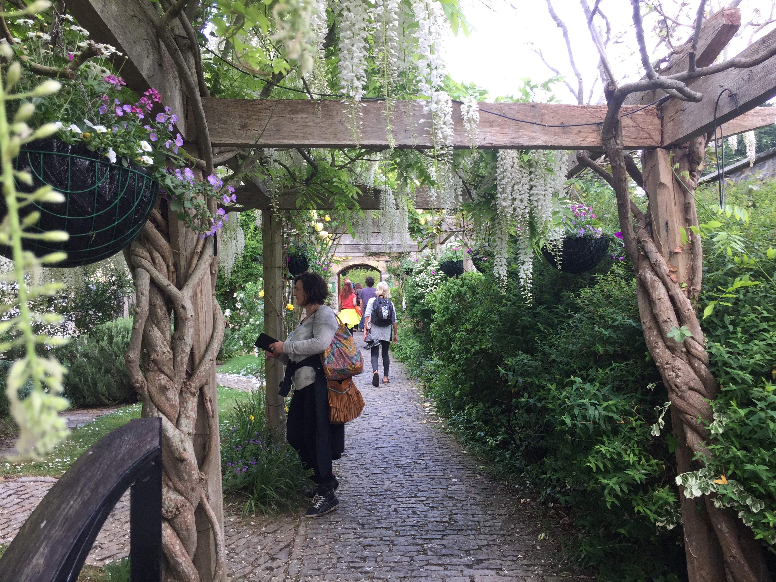 Chalice Well garden path